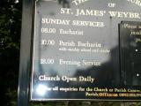 St James Church burial ground, Weybridge